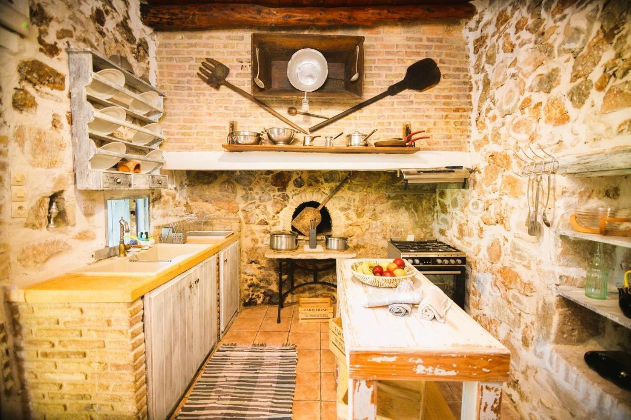 Traditional Villa Askyfou Karés المظهر الخارجي الصورة